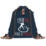 sac a dos bleu coton recycle avec pochette idee cadeau originale pour collegue ami prof ou membre de la famille cadeau mixte noel anniversaire secret santa ou depart au travail sac leger pratique et ecologique design breton moderne