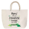 Sac Fête des Mères Mamie Famille Idée Cadeau anniversaire Noël Travail Boulot Métier Départ Retraite Collègue Femme cabas shopping plage