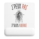 Tapis de souris ergonomique avec repose-poignet, accessoire bureau pour femme et homme, fête des pères, cadeau pas cher, idée cadeau fête des mères, secret santa, départ à la retraite, télétravail et gaming