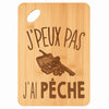 Planche bambou gravée personnalisée femme homme idée cadeau Fête des Mères Fête des Pères apéro papa maman prénom cuisine plateau fromage