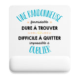 Tapis de souris ergonomique avec repose-poignet, accessoire bureau pour femme et homme, fête des pères, cadeau pas cher, idée cadeau fête des mères, secret santa, départ à la retraite, télétravail et gaming