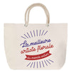 Sac Fête des Mères Mamie Famille Idée Cadeau anniversaire Noël Travail Boulot Métier Départ Retraite Collègue Femme cabas shopping plage