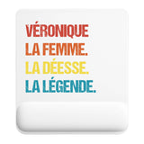 Tapis de souris ergonomique avec repose-poignet, accessoire bureau pour femme et homme, fête des pères, cadeau pas cher, idée cadeau fête des mères, secret santa, départ à la retraite, télétravail et gaming