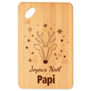 Planche à découper Joyeux noël Papi cerf