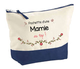 Pochette Trousse Fête des Mères Fêtes des Pères Mamie Papi Famille Idée Cadeau anniversaire Noël Travail Boulot Métier Départ Retraite Collègue Femme Homme