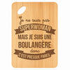 Planche bambou gravée personnalisée femme idée cadeau Fête des Mères apéro 30×20 prénom cuisine plateau fromage anniversaire noel maman mamie