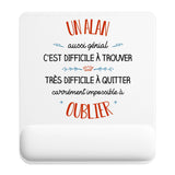 Tapis de souris ergonomique avec repose-poignet, accessoire bureau pour femme et homme, fête des pères, cadeau pas cher, idée cadeau fête des mères, secret santa, départ à la retraite, télétravail et gaming