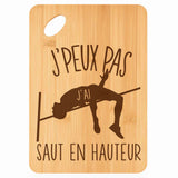 Planche bambou gravée personnalisée femme homme idée cadeau Fête des Mères Fête des Pères apéro papa maman prénom cuisine plateau fromage