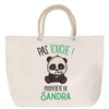 Sac Fête des Mères Mamie Famille Idée Cadeau anniversaire Noël Travail Boulot Métier Départ Retraite Collègue Femme cabas shopping plage