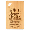 Planche à découper cadeau Noël famille amis papa maman mamie papi, idée cadeau apéro et cuisine, Secret Santa