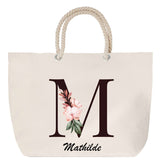 Sac Fête des Mères Mamie Famille Idée Cadeau anniversaire Noël Travail Boulot Métier Départ Retraite Collègue Femme cabas shopping plage