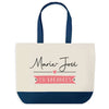 Sac de shopping bleu Marie-José en Vacances