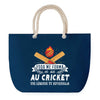 Sac de plage Bleu anse corde Cricket Légende Humour Geek