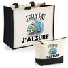 Cabas homme ou femme sac plage ou shopping tote bag pochette trousse Idée cadeau original pour anniversaire Noël travail départ retraite collègue famille fete des mères fetes des pères papa maman mamie papi