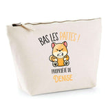 Trousse pochette de rangement maquillage Fête des Mères Mamie Famille Idée Cadeau anniversaire Noël Travail Boulot Métier Départ Retraite Collègue Femme
