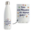 idée cadeau maman fête des mères prénom secret santa anniversaire femme noel gourde écologique
