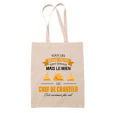 Sac Tote Bag Fête des Mères Fêtes des Pères Mamie Papi Famille Idée Cadeau anniversaire Noël Travail Boulot Métier Départ Retraite Collègue Femme Homme