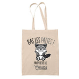 Sac tote bag réutilisable coton shopping Fête des Mères Mamie Famille Idée Cadeau anniversaire Noël Travail Boulot Métier Départ Retraite Collègue Femme