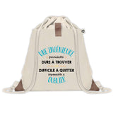 Sac à dos avec pochette Une Ingénieure Formidable
