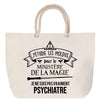 Sac Fête des Mères Mamie Famille Idée Cadeau anniversaire Noël Travail Boulot Métier Départ Retraite Collègue Femme cabas shopping plage
