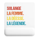 Tapis de souris ergonomique avec repose-poignet, accessoire bureau pour femme et homme, fête des pères, cadeau pas cher, idée cadeau fête des mères, secret santa, départ à la retraite, télétravail et gaming