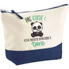 Pochette Trousse Fête des Mères Fêtes des Pères Mamie Papi Famille Idée Cadeau anniversaire Noël Travail Boulot Métier Départ Retraite Collègue Femme Homme