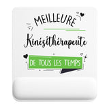 Tapis de souris ergonomique avec repose-poignet, accessoire bureau pour femme et homme, fête des pères, cadeau pas cher, idée cadeau fête des mères, secret santa, départ à la retraite, télétravail et gaming
