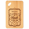 Planche à découper cadeau Noël famille amis papa maman mamie papi, idée cadeau apéro et cuisine, Secret Santa