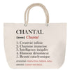 Sac Fête des Mères Mamie Famille Idée Cadeau anniversaire Noël Travail Boulot Métier Départ Retraite Collègue Femme cabas shopping plage