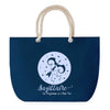 Sac de plage Bleu anse corde Sagittaire Signe Zodiaque