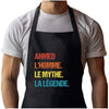 Cadeau Cuisinier cuisinière mère maman papa père mamie papi Vêtement Blouse de protection Barbecue Jardinage Tablier de Travail Tâches ménagères 