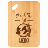 Planche bambou gravée personnalisée femme homme idée cadeau Fête des Mères Fête des Pères apéro papa maman prénom cuisine plateau fromage