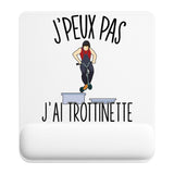 Tapis de souris ergonomique avec repose-poignet, accessoire bureau pour femme et homme, fête des pères, cadeau pas cher, idée cadeau fête des mères, secret santa, départ à la retraite, télétravail et gaming