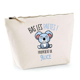 Trousse pochette de rangement maquillage Fête des Mères Mamie Famille Idée Cadeau anniversaire Noël Travail Boulot Métier Départ Retraite Collègue Femme
