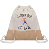 Sac Fête des Mères Mamie Cadeau anniversaire Noël Travail Métier Départ Retraite Collègue Femme Homme Fête des Pères Papa Maman Papi cabas shopping plage