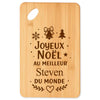 Planche à découper cadeau Noël famille amis papa maman mamie papi, idée cadeau apéro et cuisine, Secret Santa