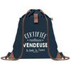 sac a dos femme bleu coton recycle avec pochette cadeau original pour collegue amie prof ou soeur idee cadeau femme noel anniversaire secret santa ou depart a la retraite sac pratique chic et ecoresponsable design breton elegant