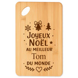 Planche à découper cadeau Noël famille amis papa maman mamie papi, idée cadeau apéro et cuisine, Secret Santa