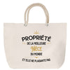 Sac Fête des Mères Mamie Famille Idée Cadeau anniversaire Noël Travail Boulot Métier Départ Retraite Collègue Femme cabas shopping plage