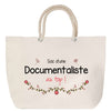 Sac Fête des Mères Mamie Famille Idée Cadeau anniversaire Noël Travail Boulot Métier Départ Retraite Collègue Femme cabas shopping plage