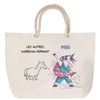 Sac Fête des Mères Mamie Famille Idée Cadeau anniversaire Noël Travail Boulot Métier Départ Retraite Collègue Femme cabas shopping plage