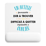 Tapis de souris ergonomique avec repose-poignet, accessoire bureau pour femme et homme, fête des pères, cadeau pas cher, idée cadeau fête des mères, secret santa, départ à la retraite, télétravail et gaming