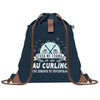 sac a dos bleu coton recycle avec pochette idee cadeau originale pour collegue ami prof ou membre de la famille cadeau mixte noel anniversaire secret santa ou depart au travail sac leger pratique et ecologique design breton moderne
