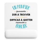 Tapis de souris ergonomique avec repose-poignet, accessoire bureau pour femme et homme, fête des pères, cadeau pas cher, idée cadeau fête des mères, secret santa, départ à la retraite, télétravail et gaming