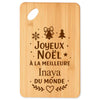 Planche à découper cadeau Noël famille amis papa maman mamie papi, idée cadeau apéro et cuisine, Secret Santa