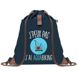 sac a dos bleu coton recycle avec pochette idee cadeau originale pour collegue ami prof ou membre de la famille cadeau mixte noel anniversaire secret santa ou depart au travail sac leger pratique et ecologique design breton moderne
