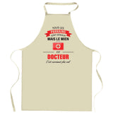 Cadeau Cuisinier cuisinière mère maman papa père mamie papi Vêtement Blouse de protection Barbecue Jardinage Tablier de Travail Tâches ménagères 