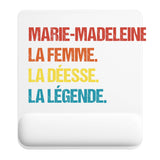 Tapis de souris ergonomique avec repose-poignet, accessoire bureau pour femme et homme, fête des pères, cadeau pas cher, idée cadeau fête des mères, secret santa, départ à la retraite, télétravail et gaming