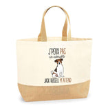 Sac Jute Fête des Mères Fêtes des Pères Mamie Papi Famille Idée Cadeau anniversaire Noël Travail Boulot Métier Départ Retraite Collègue Femme Homme