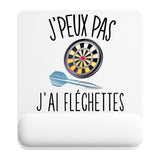 Tapis de souris ergonomique avec repose-poignet, accessoire bureau pour femme et homme, fête des pères, cadeau pas cher, idée cadeau fête des mères, secret santa, départ à la retraite, télétravail et gaming